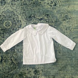 Classic Wimsey Woven Peter Pan Long Sleeve Shirt - Boys